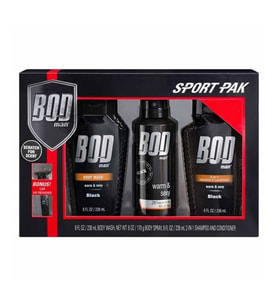 Bod Man Black Sport Pak Erkek Vücut Spreyi Hediye Seti