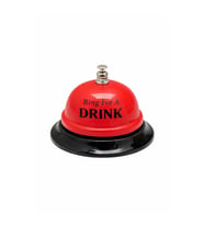 Pembe Tilki Ring For Drink Mini Masa Zili