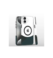 Joko Apple iPhone 16 Carbon Puzzle Magsafe Kapak - Açık Mavi