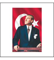 Atatürk Posteri - 1-100*150 cm