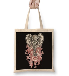 Elefante 2 Bez Çanta Uzun Saplı