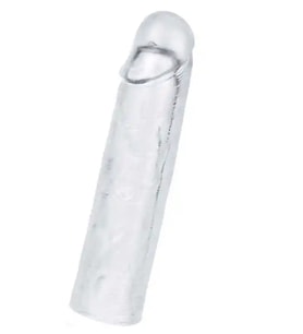 Flawless Şeffaf Penis Kılıfı 2.5 cm Uzatmalı