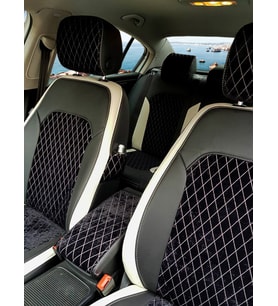 VW Passat B7 Kasa Desenli Nubuk Özel Dikim Koltuk Kılıfı
