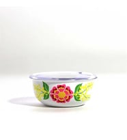 Kapaklı Kase Beyaz (12 Cm)