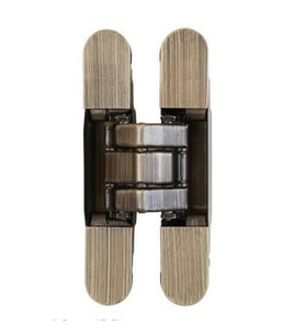 Gizli Ayarlı Kapı Menteşesi Antik Bronz 160*28 Mm