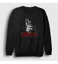 Presmono Unisex Siyah Dethroned Uncrowned Katatonia Sweatshirt 398280tt