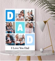 BK Gift Kişiye Özel Dad Temalı Kanvas Tablo