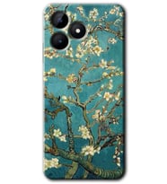 Realme C53 Kılıf HD Desen Baskılı Kılıf - Almond Blossom