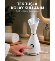 Yüz Buhar Cihazı 80 ML Su Hazneli Nano İyonik