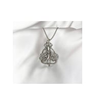 Fairy Girl Vintage Kolye (Gümüş)