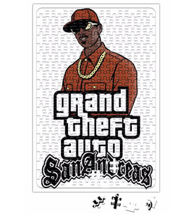 Grand Theft Auto Gta SanAndreas Puzzle 240 Parça Yapboz
