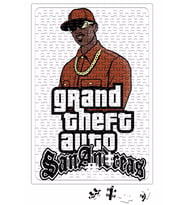 Grand Theft Auto Gta SanAndreas Puzzle 240 Parça Yapboz