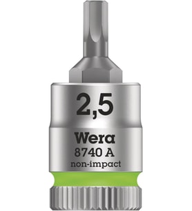 Wera 05003331001 8740 A Zyklop Uç, 1/4 Inç