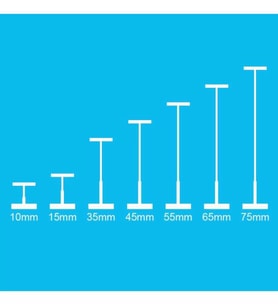 Bigpoint Kılçık Şeffaf 65 mm 5.000'li Kutu