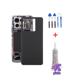 Redmi Note 13 Pro 5G Arka Kapak Pil Batarya Kapağı 2312DRA50G 2312DRA50C Uyumlu + Tamir Kiti