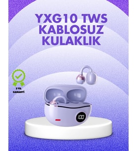 YXG10 Kablosuz Kulaklık – Bluetooth 5.4 Dokunmatik LED Ekranlı Şarj Kutusu