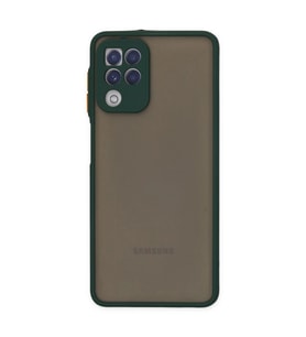 Samsung Galaxy A22 Kılıf Montreal Silikon Kapak - Yeşil