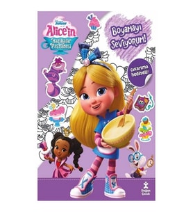 Disney Alice'in Harikalar Pastenesi Boyama