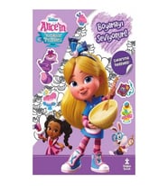 Disney Alice'in Harikalar Pastenesi Boyama