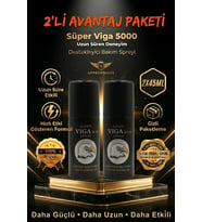 2 ADET ORJİNAL VİGA 50000 GEÇİKTİRİCİ SPREY - GİZLİ KARGO