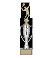 ODAK KUPA - Figürlü Kupalar - Tenis Erkek Figürlü Kupalar FG-025 B - 39 cm