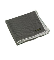 Mısırlı Eşarpları Biyeli Müslin Düz Renk Eşarp 100x100cm (Koyu Gri)