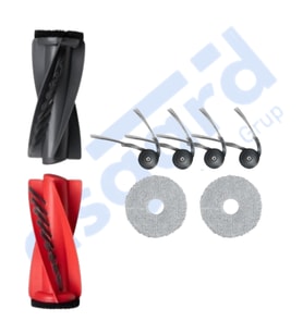 Roborock Qrevo Curv Uyumlu 1 Ana Fırça 4 Yan Fırça 2 Mop PKT-iasgf0000596