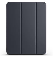 Apple ile uyumlu iPad Pro 11 2024 Smart Cover Kalem Bölmeli Standlı 1-1 Kılıf Siyah