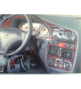 Meriç® Fiat Palio/Siena Ön Torpido Kaplama Maun 13 Parça 1998-2002 (Maun)