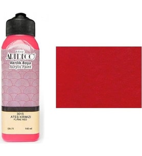 Artdeco 140Ml Ateş Kırmızı Akrilik Boya 3015