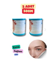 Ekstra Sağlam Kuaför ve Dikiş İpi, 500m x 2, Kopmayan, Yüksek Kalite