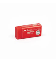 FABER CASTELL 187223 KIRMIZI OKUL SİLGİSİ