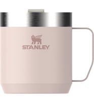 Stanley Classic Legendary Camp Mug Paslanmaz Çelik Termos Bardak, Pembe Kuvars (Rose Quartz), 0.35 L