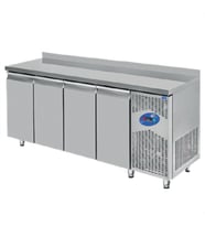 CSA Karacasan (430 Çelik) 235 cm 260 Lt Dört Kapılı 600'lük Tezgah Altı Buzdolabı