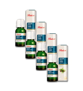 Balen Sedir Ağacı Yağı Distilasyon 20 ml 4 Adet