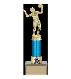 ODAK KUPA - Figürlü Kupalar - Voleybol Kadın Figürlü Kupalar FG-005 B - 30 cm
