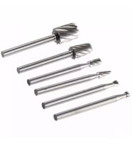 Dremel Hss Ahşap Oyma Matkap Ucu Seti 6'lı Yumuşak Metal Oyma Seti Freze Uçları 