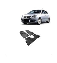 vw polo 9n2 (2002-2009) uyumlu 3d havuzlu paspas