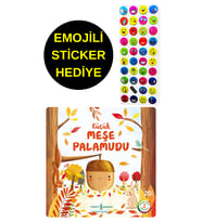 EMOJİLİ  STİCKER HEDİYE  - OKUL ÖNCESİ RESİMLİ KİTAPLAR  - KÜÇÜK MEŞE PALAMUDU