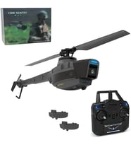 2 Bataryalı RC Keşif Helikopteri – CRAFTLZ Mini Recon Drone Helikopter  Gerçekçi Tasarım & LED Işık
