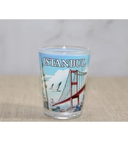 İstanbul Temalı Cam Shot Bardak