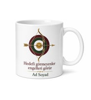 Okçuya Hediye Yay Germe Hedefi Vuranlara Tam Onikiden İsabet Kupa Bardak