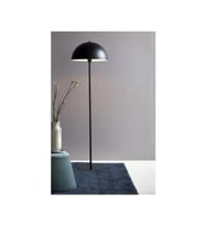 MYLİGHTS  RETRO RUSTİK MAT SİYAH LAMBADER KÖŞE LAMBASI   METAL LAMBADER EN 40 CM  