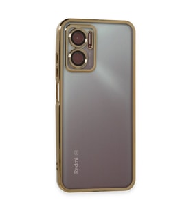 10 5g Kılıf  Lensli  - Gold