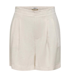 ONLSIESTA HW LINEN BL SHORTS PNT (Taş)