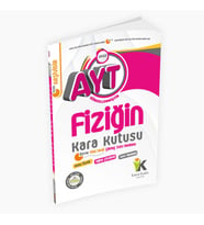 YKS-AYT Fiziğin Kara Kutusu Konu Özetli Dijital Çözümlü Çıkmış Soru Bankası (Beyaz)