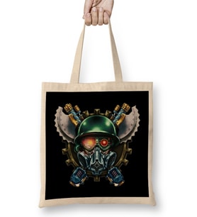 Mecha Soilder Bez Çanta Uzun Saplı