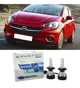 Opel Corsa E Led Xenon Uzun Far Ampulü H7 Access Yeni Seri Beyaz 2014-2019