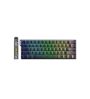 Mini 60 He Max Hall Effect Manyetik Klavye Rapid Trigger Spiritcloud Switch 8000Hz TKL Hot Swap Oyuncu Klavyesi Siyah