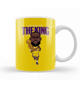 Lebron James All Hail The King Kupa Bardak Porselen